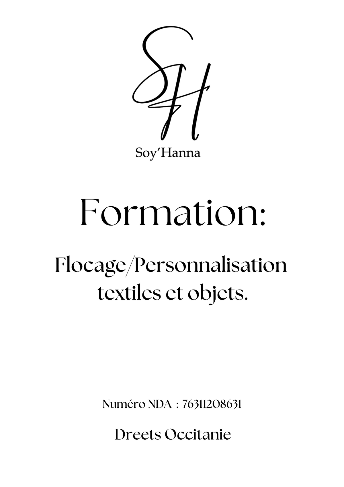 FORMATION PERSONNALISATION